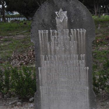 LAMBERT Abraham -1940