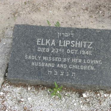 LIPSHITZ Elka -1941