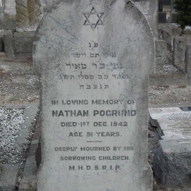 POGRUND Nathan -1942