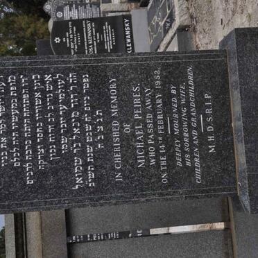 PEIRES Michael -1952