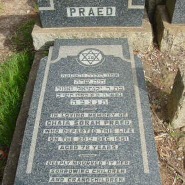 PRAED Chaia Sorah -1951