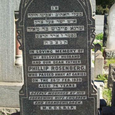 ROSENBERG Phillip  -1939 
