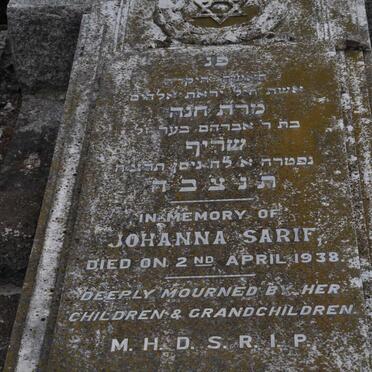 SARIF Johanna -1938