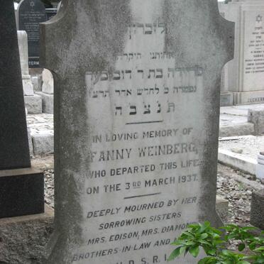 WEINBERG Fanny -1937
