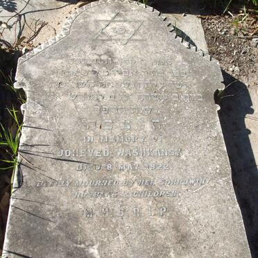 WASHKANSKY Jocheved -1922 