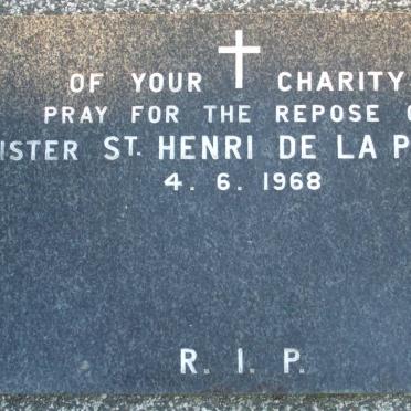 PEYRE St. Henri, de la -1968