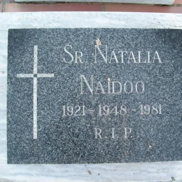 NAIDOO Natalia 1921-1981