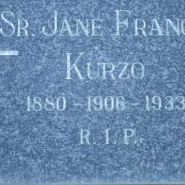 KURZO Jane Francis 1880-1933