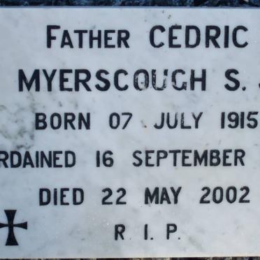 MYERSCOUGH Cedric 1915-2002