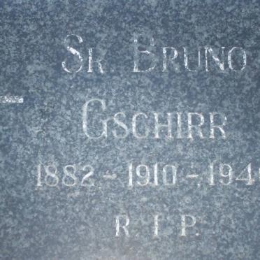 GSCHIRR Bruno 1882-1946