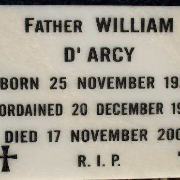 D'ARCY William 1928-2007