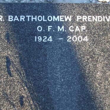 PRENDIVILLE Bartholomew 1924-2004