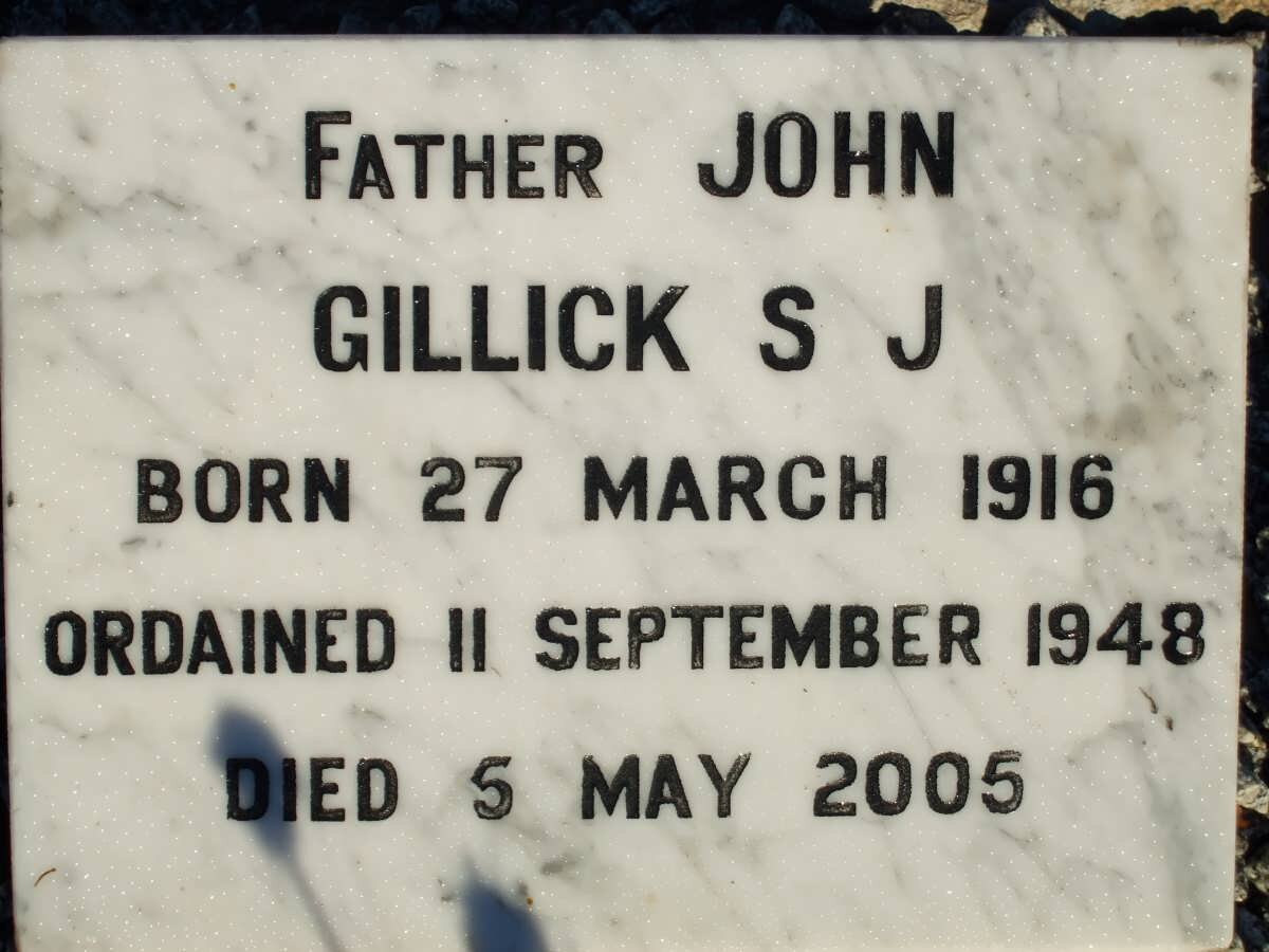 GILLICK John 1916-2005