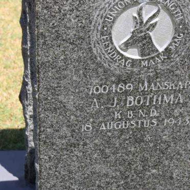 BOTHMA A.J. -1943