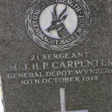 CARPENTER M.J.H.P. -1918