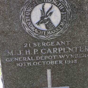 CARPENTER M.J.H.P. -1918