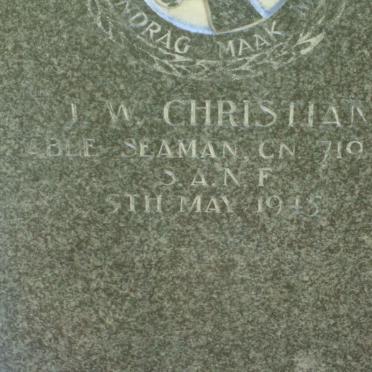 CHRISTIAN J.W. −1945