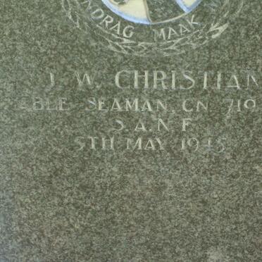 CHRISTIAN J.W. −1945