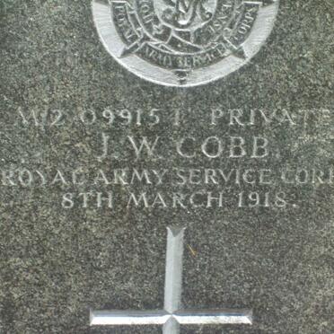 COBB J.W. -1918