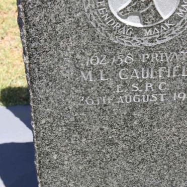 CAULFIELD  M.L. -1943