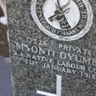 DYUMBA Msonti -1918