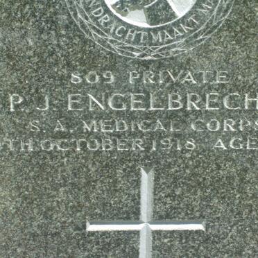 ENGELBRECHT P.J. −1918
