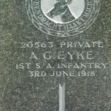 EYKE A.G. −1918