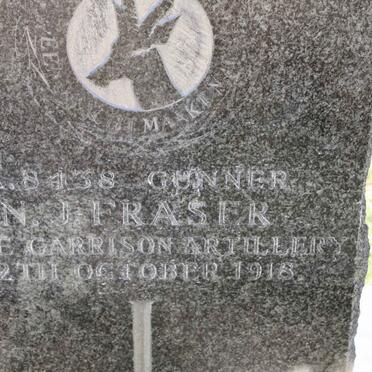 FRASER N.J. -1918