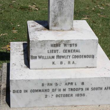 GOODENOUGH William Howley 1833-1898