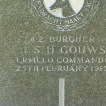 GOUWS J.S.H. −1915