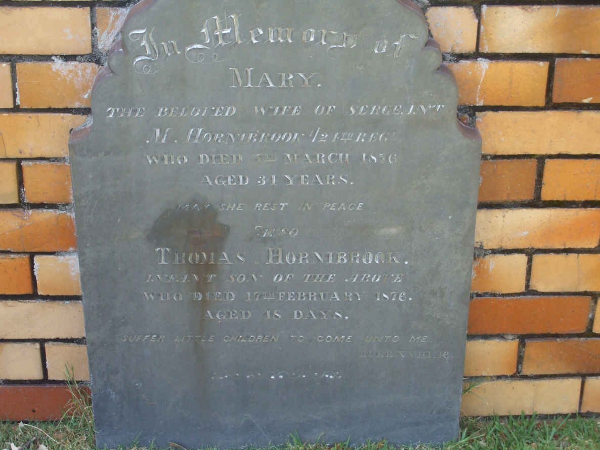 HORNIBROOKE Mary -1876 :: HORNIBROOKE Thomas -1876