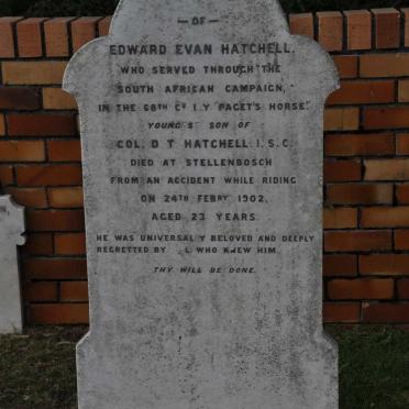 HATCHELL Edward Evan -1902