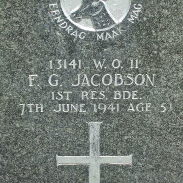 JACOBSON F.G. -1941