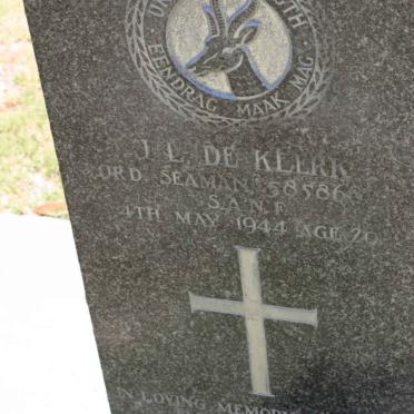 KLERK J.L., de -1944