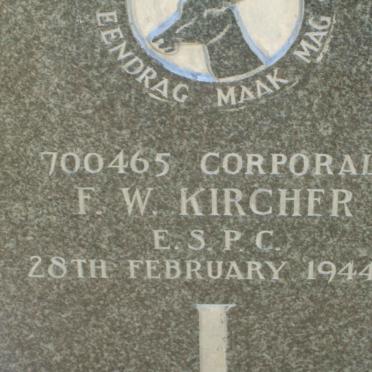KIRCHER F.W. -1944