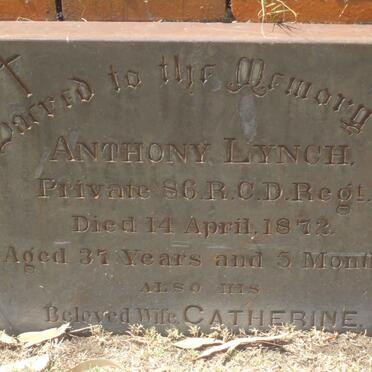 LYNCH Anthony -1872
