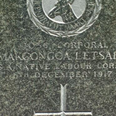 LETSABA Makcongoa -1917