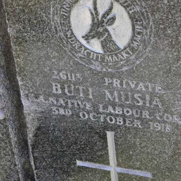 MUSIA Buti -1918