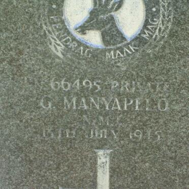 MANYAPELO G. -1945
