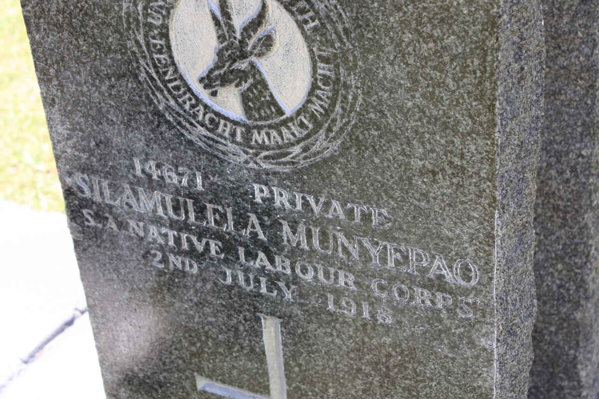 MUNYEPAO Silamulela -1918