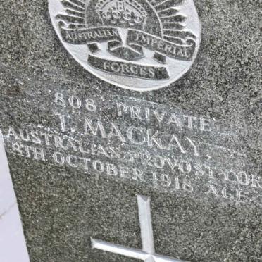 MACKAY T. -1918