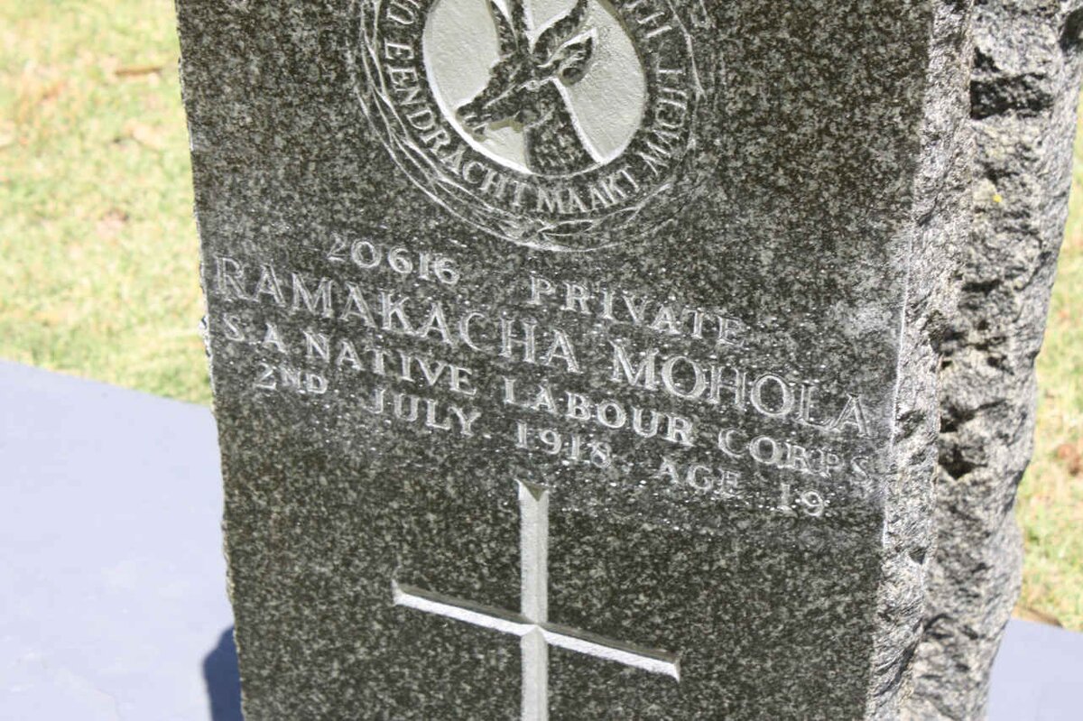 MOHOLA Ramakacha -1918