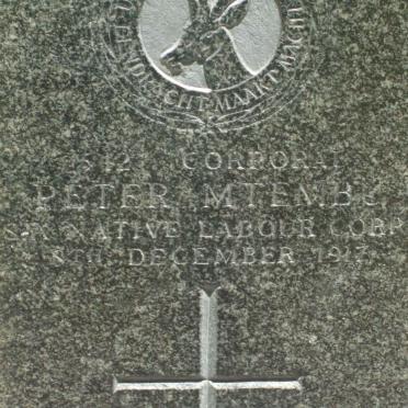 MTEMBU Peter −1917