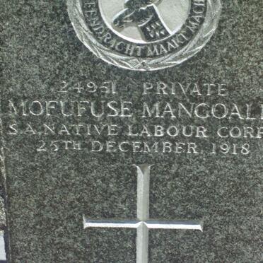 MANGOALE Mofufuse −1918