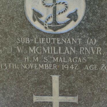 McMILLAN J.W. -1942