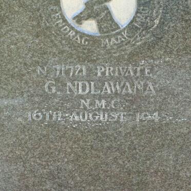 NDLAWANA G. −1945