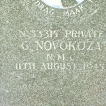 NOVOKOZA G. −1945