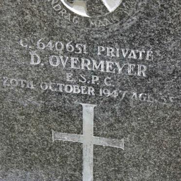 OVERMEYER D. -1947