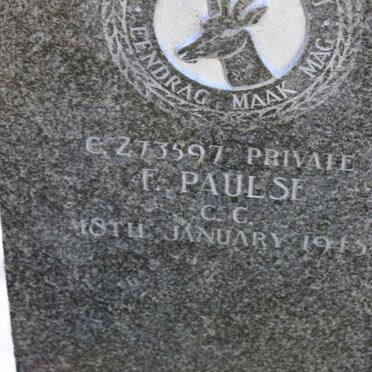 PAULSE F. -1945