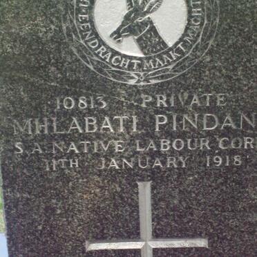 PINDANE Mhlabati −1918
